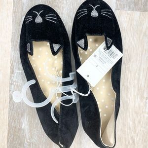 NWT Girls Cat and Jack Cat Ballet Flats
